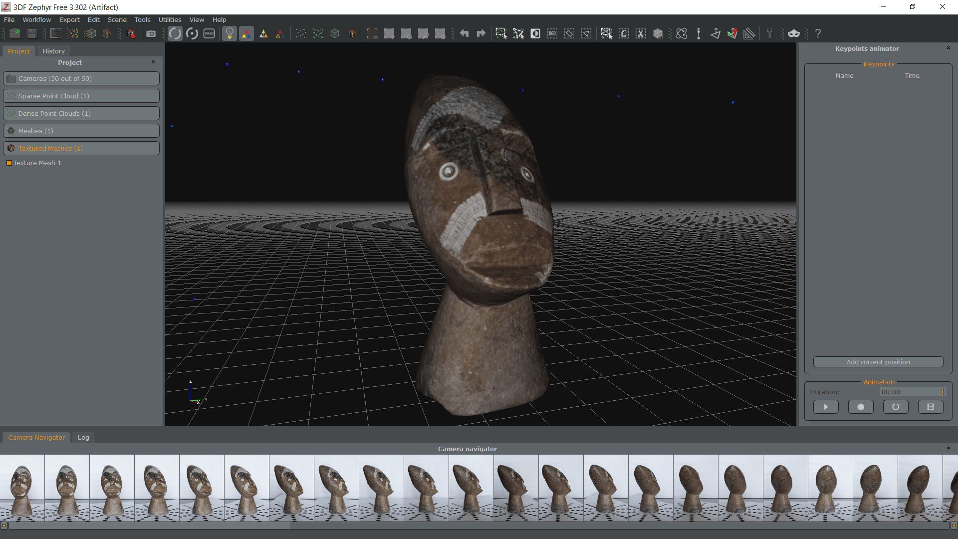 3DF Zephyr Free photogrammetry software